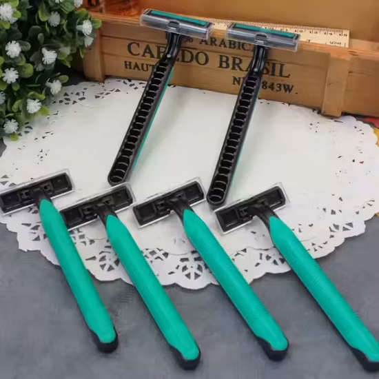 Rasoir jetable à double lame prix d'usine pour hommes